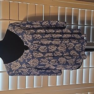 Casey Key Casual Blouse sz L